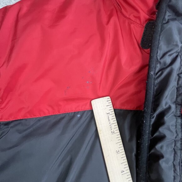 VTG Nike Jacket Boys Small Reversible Puffer Winter Coat Swoosh Embroidered Y2K - Picture 10 of 16